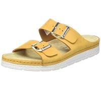 Verica - Schlichte Pantolette von Berkemann mit Zwei verstellbaren Schnallen Bequeme Sandalette, Sandale mit Fußbett