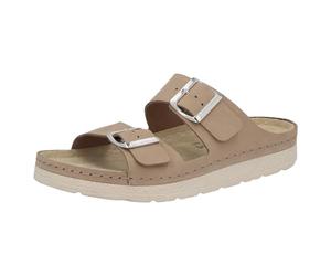 Verica - Schlichte Pantolette von Berkemann mit Zwei verstellbaren Schnallen Bequeme Sandalette, Sandale mit Fußbett