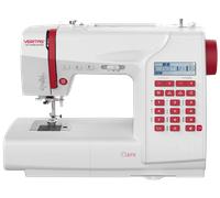VERITAS Claire Nähmaschinen 197 Stichprogramme mit Alphabet und Zahlen