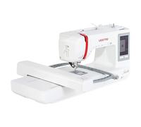 VERITAS Näh- und Stickmaschine Isabelle I Computer-Nähmaschine I 746 Programme inkl. Speicherfunktion I Touchscreen I Auto-Fadenspannung & Einfädelhilfe I Fadenabschneider I LED-Nählicht (weiß)