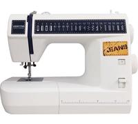 VERITAS Nähmaschine JSB21 I 21 Stichprogramme I Einfädelhilfe I Auto-Fadenspannung & Fadenabschneider I LED-Nählicht I inkl. Staubschutzhülle I Mechanische Nähmaschine (weiß)