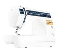 VERITAS Nähmaschine JSB21 I 21 Stichprogramme I Einfädelhilfe I Auto-Fadenspannung & Fadenabschneider I LED-Nählicht I inkl. Staubschutzhülle I Mechanische Nähmaschine (weiß)