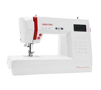 VERITAS Nähmaschine Marion I Computer-Nähmaschine I 310 Programme inkl. Speicherfunktion I Stiche spiegeln I Auto-Fadenspannung & Einfädelhilfe I Fadenabschneider I LCD-Display & LED-Nählicht (weiß)