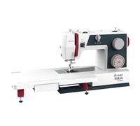 VERITAS Power Stitch 32 Titan I 32 Stichmuster I Einstellbarer Nähfußdruck I 1.000 Stiche pro Minute I mit Freiarm-Funktion & Anschiebetisch I für dicke Stoffe wie Jeans, Leder, Canvas
