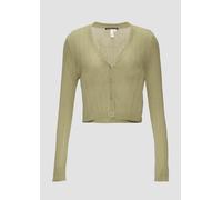 s.Oliver Damen 2147530 Strickjacke, Grün 7282 ,S