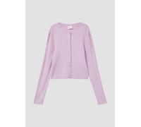 Verkürzter Cardigan im Slim Fit aus Strickjersey 134/140 lila 2164747.4222.134_140