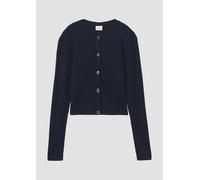 Verkürzter Cardigan im Slim Fit aus Strickjersey 170/176 blau 2164747.5952.170_176