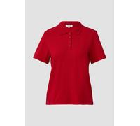 Verkürztes Poloshirt aus Baumwollpiqué 40 rot 2174729.3533.40