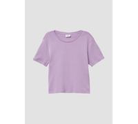 Verkürztes Rippshirt im Slim Fit 134/140 lila 2164733.4719.134_140