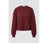 Verkürztes Sweatshirt mit Rollsaum 34 rot 2170355.3902.34