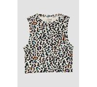 Verkürztes Tanktop aus Rippware im Slim Fit 158/164 creme 2166871.06A2.158_164