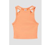 Verkürztes Tanktop aus Rippware mit Cut-outs 134/140 Orange 2165028.0068.134_140