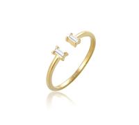 Ring Verlobungsring Topas Edelstein Offen 375 Gelbgold Elli Premium Gold 4N347/80X58