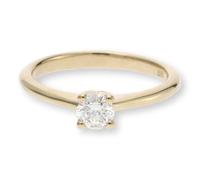 Verlobungsring Gold 585 Brillant JL10-07-1705 JuwelmaLux