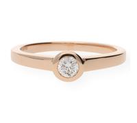 Verlobungsring Rotgold 585 Brillant JL26-07-0008 JuwelmaLux