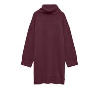 Vero Moda - "Aquarius" Strickkleid für Damen, Rollkragen (Weinrot) EU 38 / UK 10