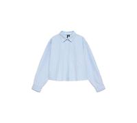 VERO Moda Damen Vmaria Ls Short Boxy Shirt WVN Noos Vmaria Ls Short Boxy Shirt WVN Noos (1er Pack)