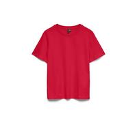 VERO MODA Basic Damen T-Shirt Top Rundhals Kurzarm Normal geschnitten