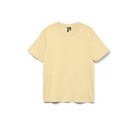 VERO MODA Basic Damen T-Shirt Top Rundhals Kurzarm Normal geschnitten