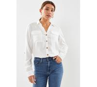 Vero Moda Hemdbluse Bumby mit Knopfverschluss Weiß Regular Fit Größe M