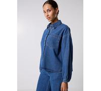 Vero Moda - Bekleidung VMELORA LS DENIM SHIRT YO326 - blau - Größe L