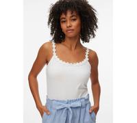 Vero Moda - Bekleidung Vmflora Tank Top Jrs Box - Weiß - Größe S