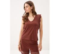 Vero Moda Blusentop in Bordeaux - Größe XS | Damen Blusen