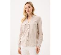 Vero Moda - Bekleidung Vmlinn Bumpy Ls Shirt Wvn Noos - Weiß - Größe XS