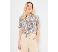 Vero Moda - Bekleidung VMMENNY TIE SS SHIRT WVN GA - beige - Größe S