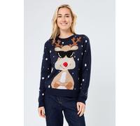 Vero Moda - Bekleidung VMNEWTINSEL LS O-NECK BLOUSE XMAS - Blau - Größe S