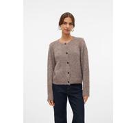 Vero Moda Novah Strickjacke (Herstellerartikelnummer: 10320496-BrownLentil/Melange-L)