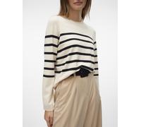 Vero Moda Pullover VMSABA Plain LS O-Neck GA NOOS creme Größe S