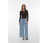 Vero Moda - Bekleidung Vmvaleria Mr Wide Pull Up Jeans Noos - blau - Größe 25 X 30