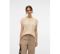 VERO MODA T-Shirt VMMAYA beige | XS