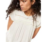 Vero Moda Blusenshirt Debbie mit kurzen Ärmeln in weiß M Regular Fit