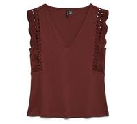 VERO MODA - VMGABBY SL V-NECK TOP JRS GA Andorra - Gr. - XS