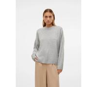 Vero Moda Boom Pullover (Herstellerartikelnummer: 10320463-LightGreyMelange-S)