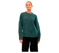 Vero Moda Strickpullover VMBOOM O-Neck Relaxed Fit mit Woll-Anteil Damen M - balsam green melange