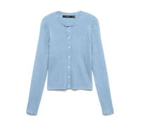 VERO MODA - VMWONDER LACE LS O-NECK CARDIGAN NOOS Cashmere Blue - Gr. - S