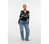 VERO MODA - VMNANCY LS V-NECK CARDIGAN BOO black - Gr. - S