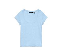 Kurzarmshirt VERO MODA "VMCHLOE CS SHORT U-NECK NOOS", Damen, Gr. M, ice water, Jersey, Obermaterial: 95% Baumwolle, 5% Elasthan, unifarben, normal, tiefer Rundhals, Shirts, Baumwollmischung (32325610