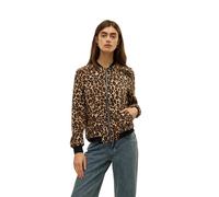 Vero Moda Damen Vmcoco L/S Bomber Ga AOP Blazer, Tigers Eye, x_s