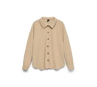 Vero Moda Cordhemd in Beige - Größe L | Damen Blusen