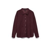 Vero Moda Cordhemd in Bordeaux - Größe XS | Damen Blusen