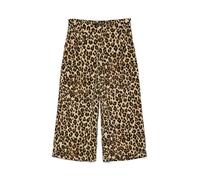 VERO MODA Culotte mit Leopardenmuster weiter Schnitt, Farben:Braun, Größe:XS