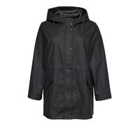 VERO MODA Curve Damen VMCMALOU Coated Jacket CUR NOOS Jacke, Black, 48