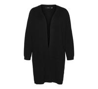 Vero Moda Curve Saba Strickjacke (Herstellerartikelnummer: 10312711-Black-M-46/48)