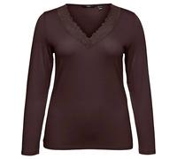 Vero Moda Curve Rosa Langarm-t-shirt