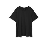 VERO MODA CURVE - VMPAULINA SS T-SHIRT JRS NOOS CUR black - Gr. - S-42/44