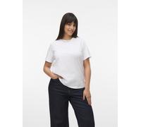 VERO MODA CURVE - VMPAULINA SS T-SHIRT JRS NOOS CUR bright white, M-46/48